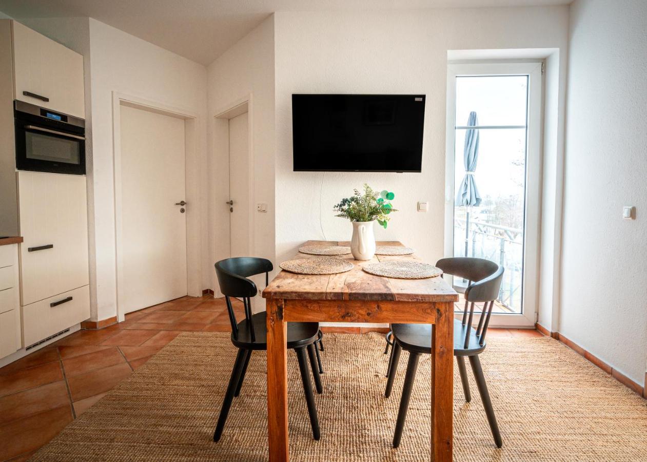3-Raum-Appartement Hygge ザスニッツ エクステリア 写真