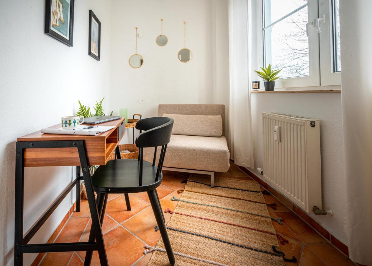 3-Raum-Appartement Hygge ザスニッツ エクステリア 写真