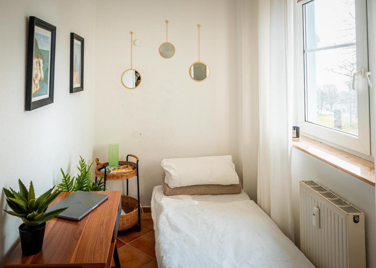 3-Raum-Appartement Hygge ザスニッツ エクステリア 写真